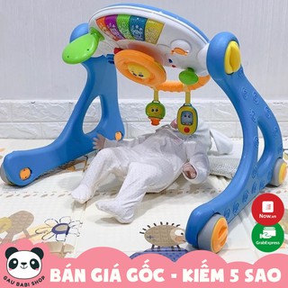 FREE SHIP !!! Kệ chữ A kết hợp bàn tập đứng, xe tập đi 5in1 Winfun 0846