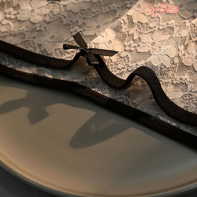 Quần Lót Nâng Ngực Phối Ren Và Nơ Quyến Rũ Cho Nữ