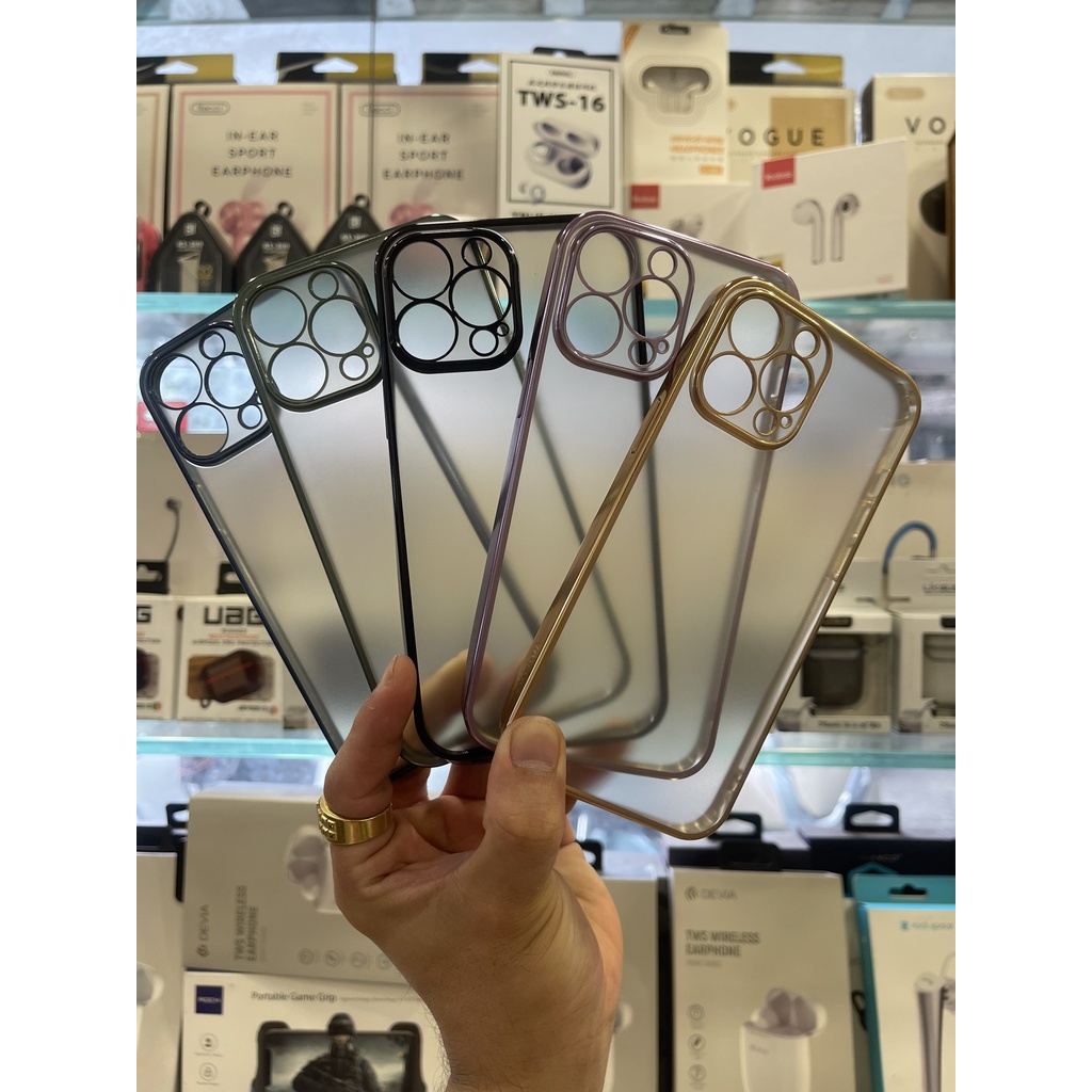 Ốp lưng Sulada nhám viền màu bảo vệ camera cho iPhone 13 Mini, 13, 13 Pro, 13 Pro Max mỏng nhẹ cực kỳ đẹp sang trọn
