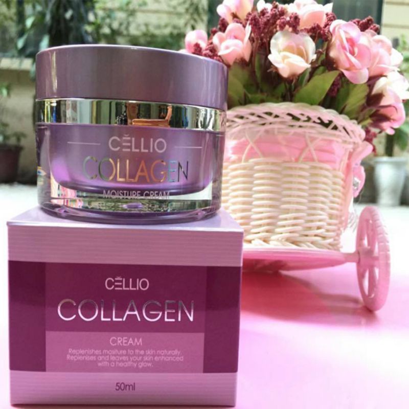 KEM DƯỠNG DA CELLIO COLLAGEN MOISTURE CREAM 50ML