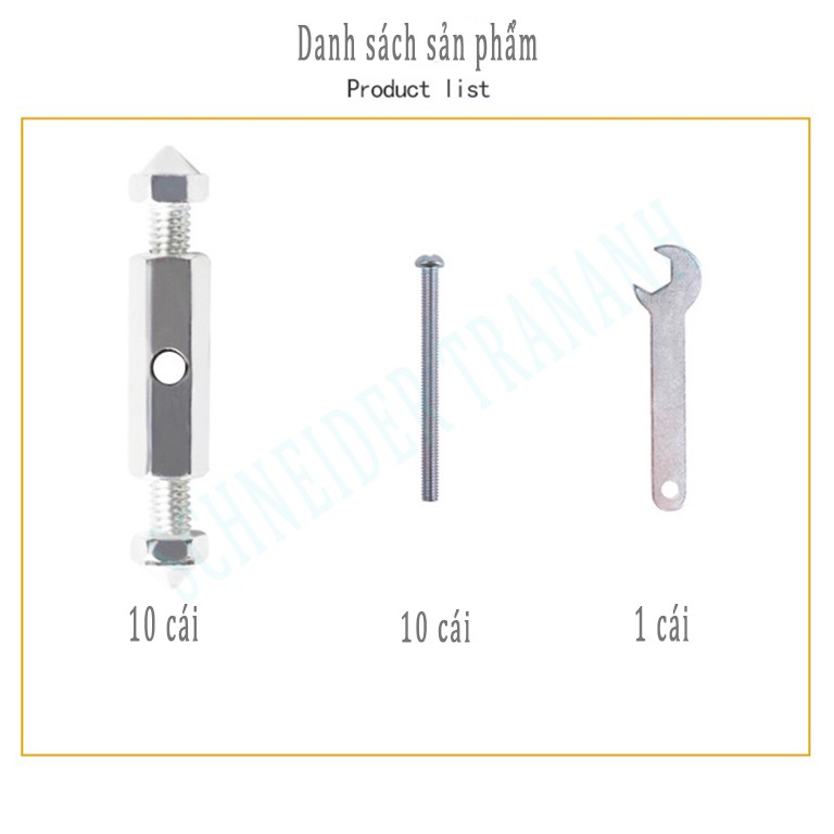Dụng Cụ Loại 118 Sửa Đế Âm Hình Chữ Nhật vỡ CNBV