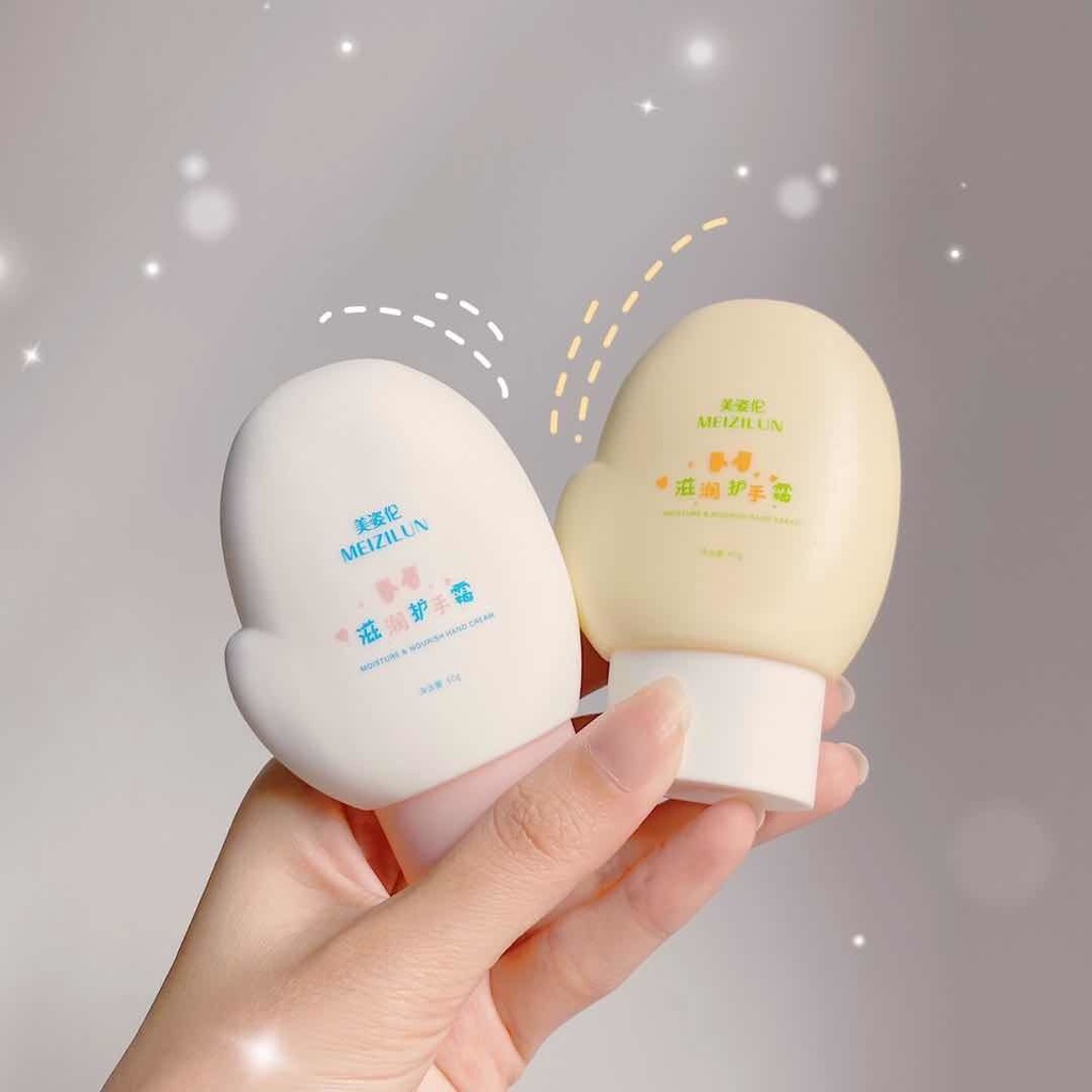Kem dưỡng ẩm làm trắng da tay hình găng tay dễ thương nhỏ gọn 60g