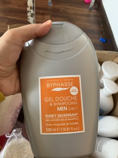 Sữa tắm nam Byphasse 2 in 1 -500ml