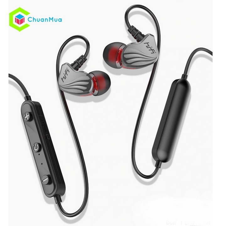 Tai Nghe Bluetooth 5.0 Đeo Cổ Có Mic Cao Cấp ( Chống Ồn, Bass Mạnh, Nhét Tai, Không Dây Điện Thoại Android Chơi Game ..)