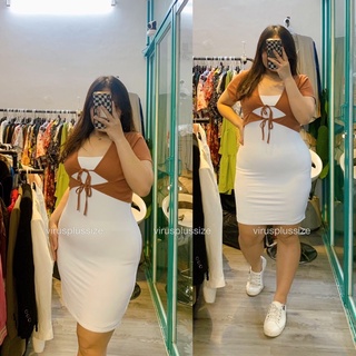 [virusplussize ] áo crop aero bigsize thun gân
