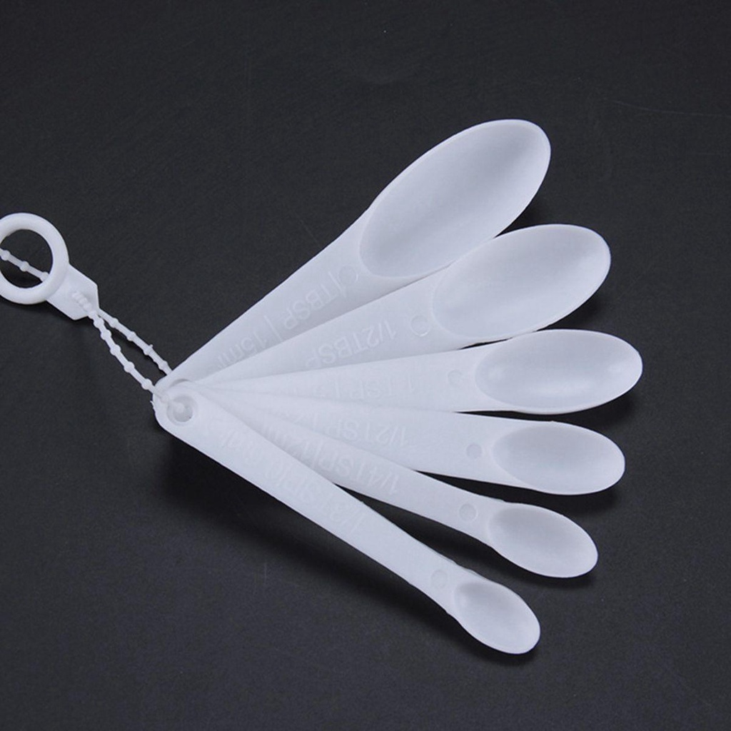 Bộ Muỗng Đo Lường Bằng Nhựa Tiện Dụng Khi Nấu Ăn