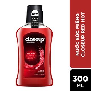 Nước Súc Miệng Close Up Red Hot 300ml