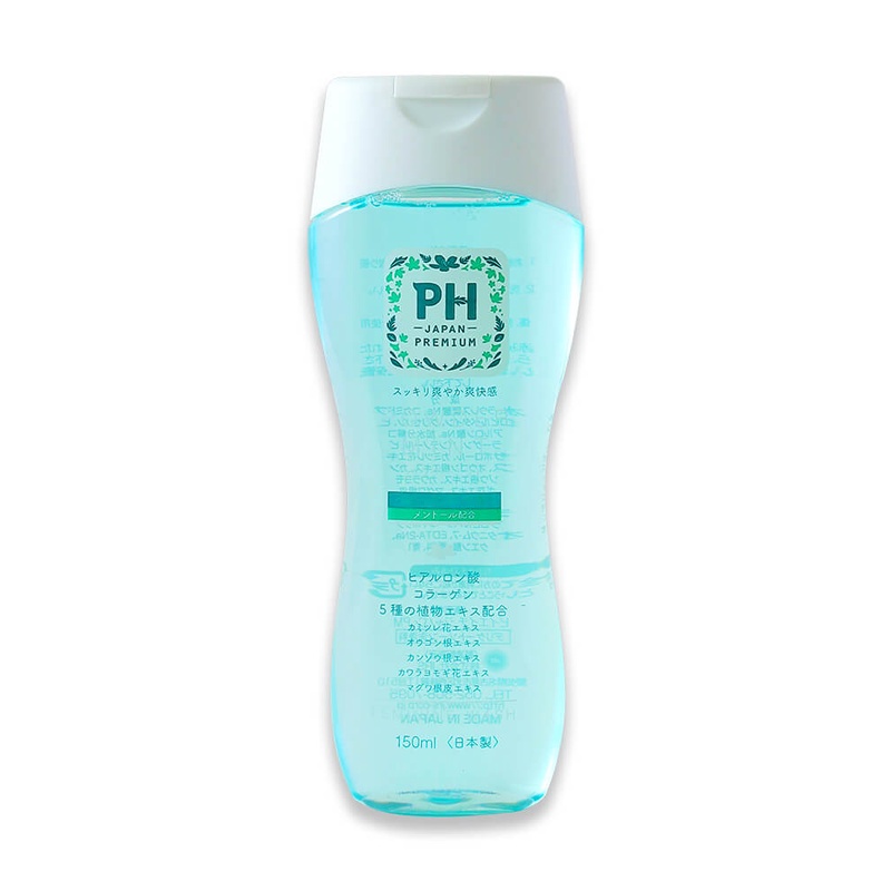 Dung Dịch Vệ Sinh Hoàn Toàn Tự Nhiên PH Care PH Japan Premium Powder Mint Hương Bạc Hà (150ml)