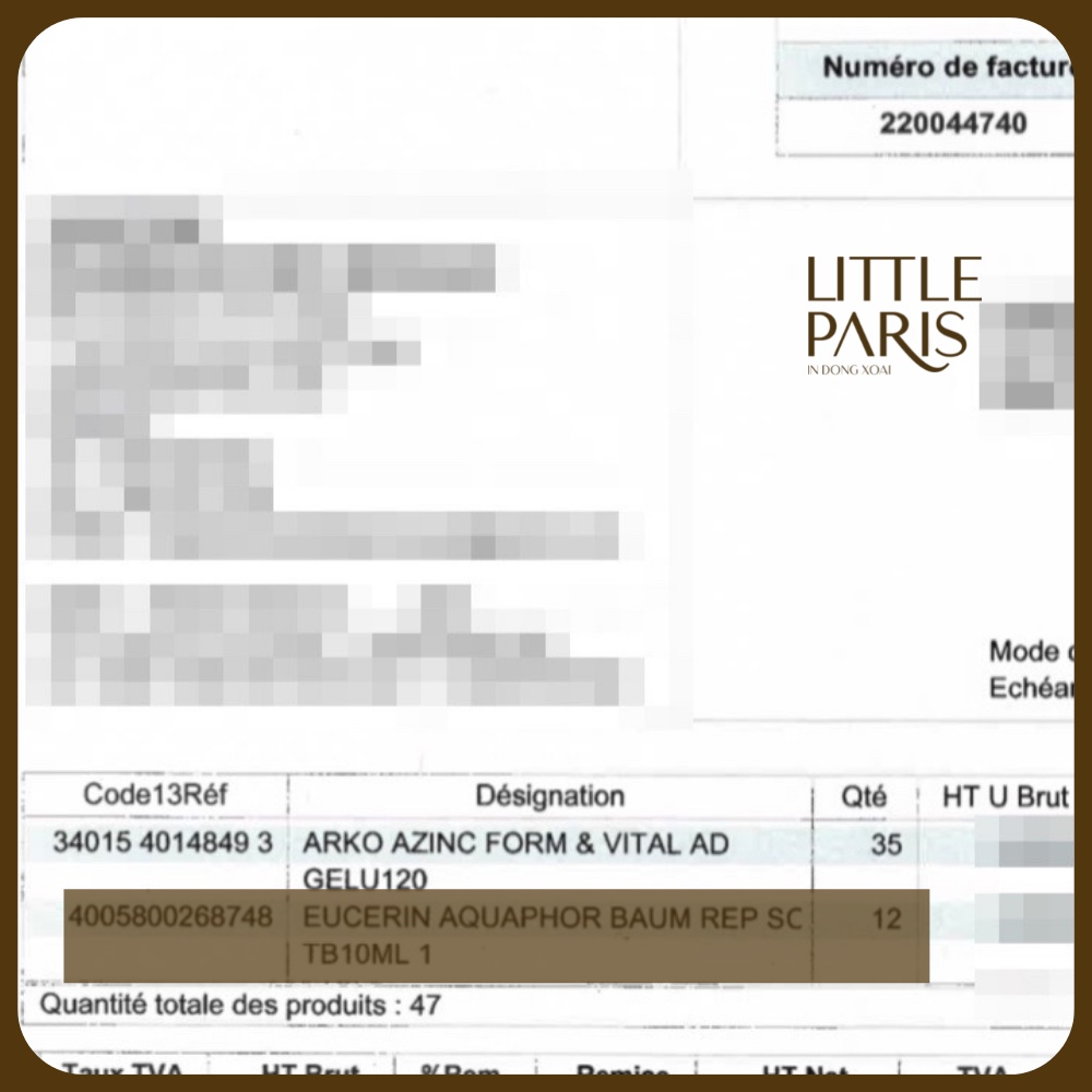 Son Dưỡng Aquaphor Eucerin Lip Care Siêu Mềm Môi Dành Cho Môi Chàm Nẻ