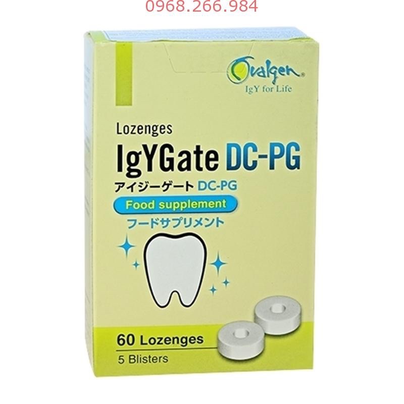 Viên ngậm IGYGATE DC-PG Chống Sâu Răng,Bảo Vệ Răng Chắc Khỏe Cho Trẻ