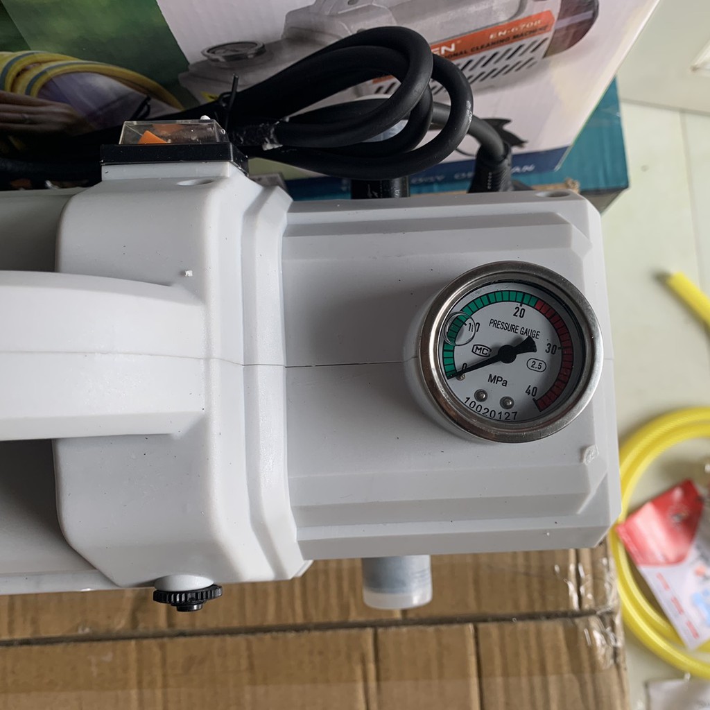 Máy Rửa Xe Ergen  Công Suất 2300W - Áp Lực 120 Bar - Moto Từ 100% Dây Đồng