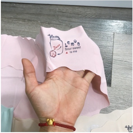 QUẦN LÓT BẦU- CHIP BẦU SU ĐÚC VIỀN SÓNG  LEMON SWEET