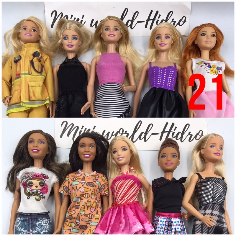 Thanh lí búp bê chính hãng giá sỉ. Búp bê Barbie chính hãng. Mã S21