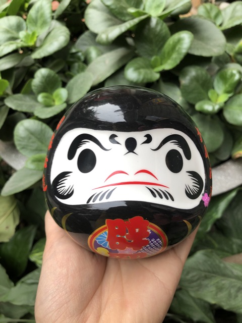 Daruma may mắn hũ tiết kiệm 10cm (6 màu)