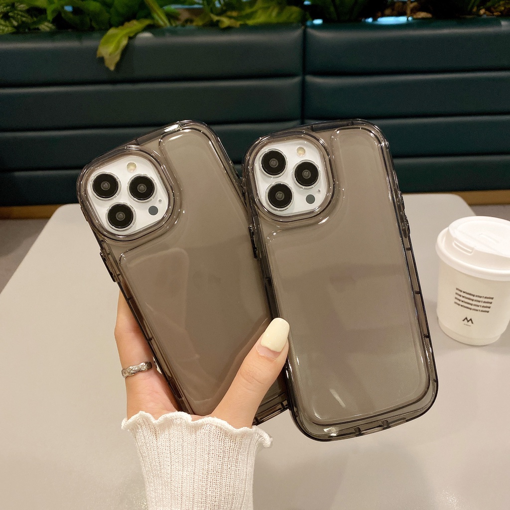 Ốp Điện Thoại TPU Mềm Trong Suốt Có Đệm Khí Chống Sốc Cho iPhone 11 12 13 Pro max