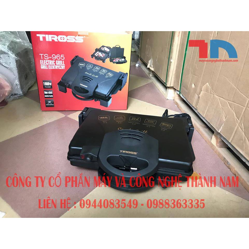 Máy ép bánh mỳ tiross thơm ngon giòn hấp dẫn