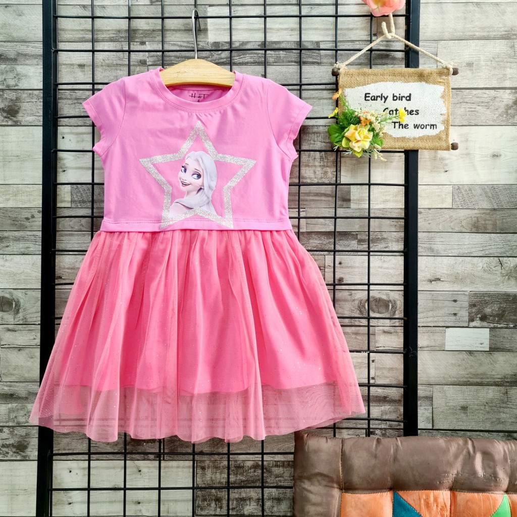 Đầm elsa cho bé đi chơi sang chảnh 013203