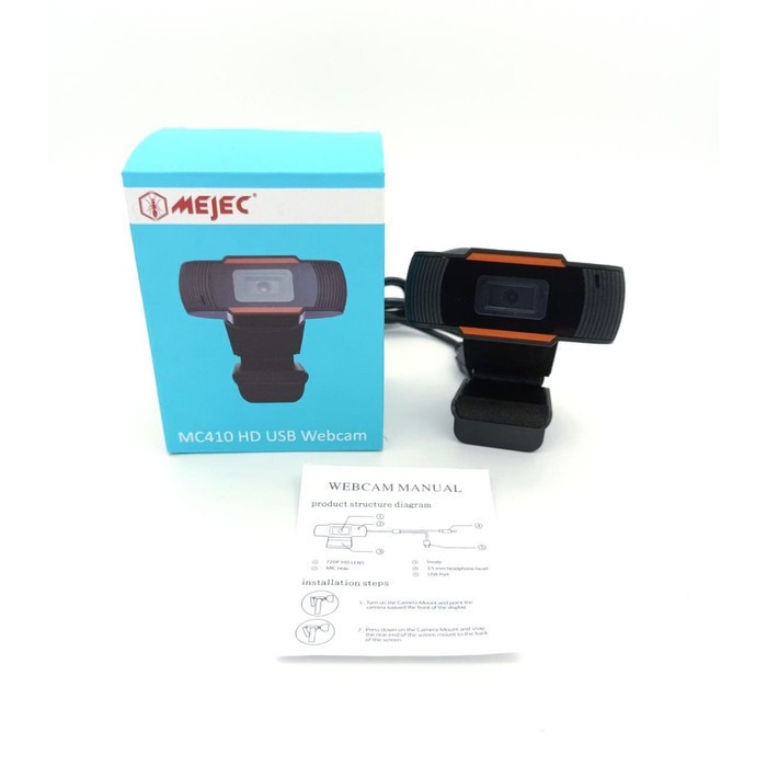 Webcam 480p Mejec Mc410 Hd Kèm Mic