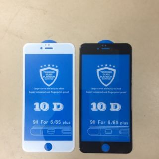 Kính cường lực Full màn 10D xịn IPhone 6Plus/ 6S Plus - Siêu tốt