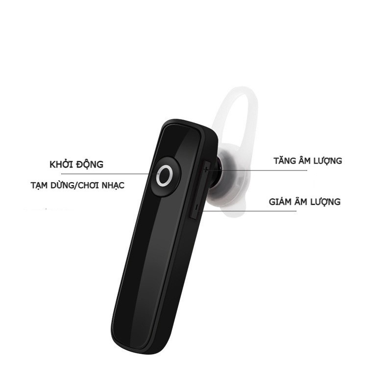 Tai nghe bluetooth, tai nghe không dây M165 hỗ trợ đàm thoại giá rẻ