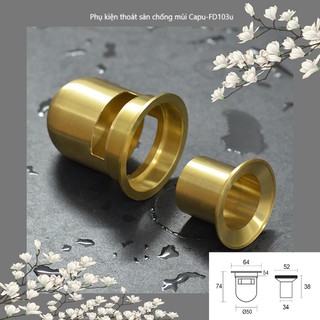 PHỤ KIỆN LÕI THOÁT SÀN CHỐNG MÙI tmc-FD103u