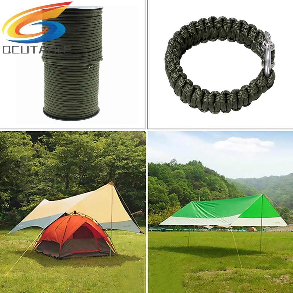 Cuộn dây dù paracord dài 100m 9 lõi