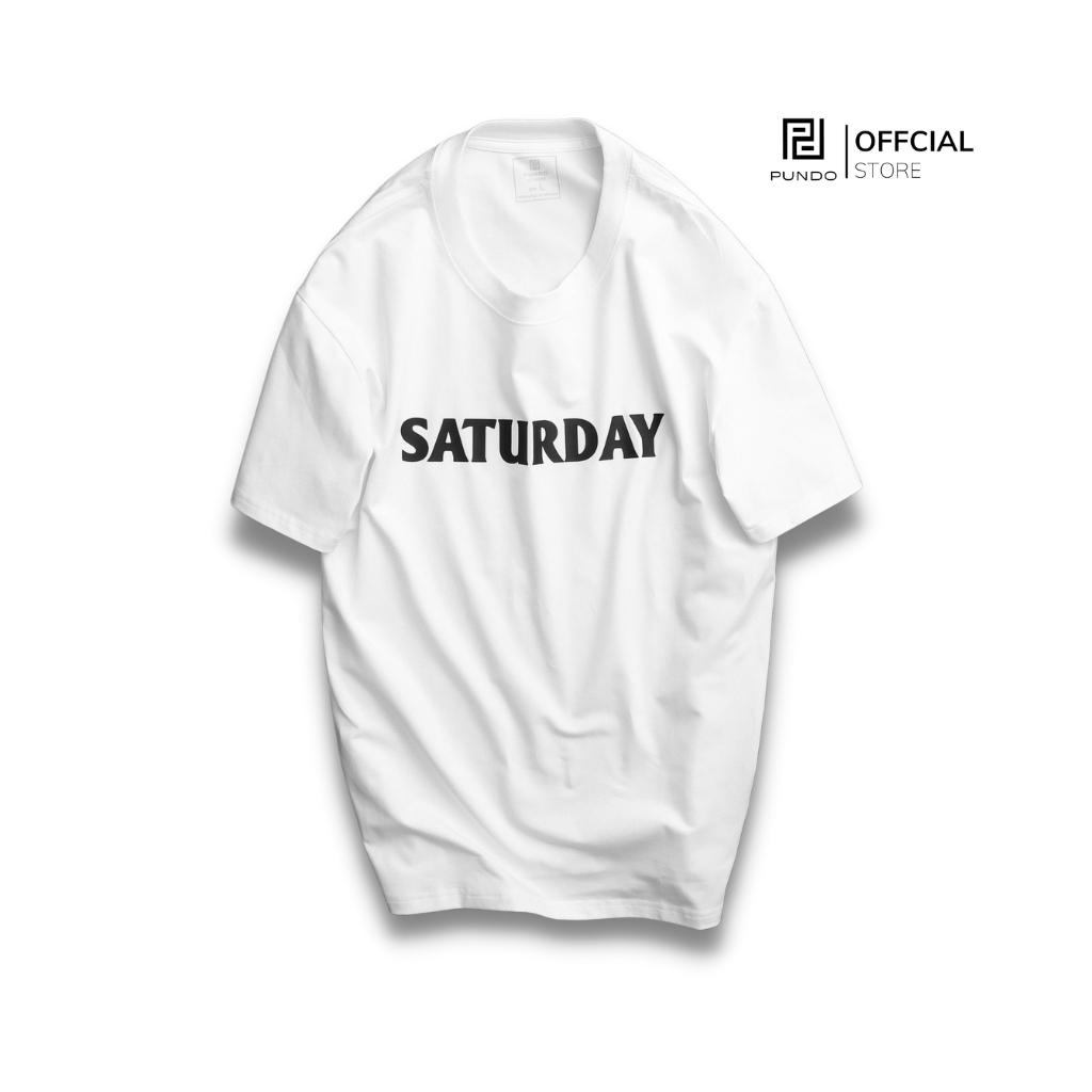 Áo thun PUNDO unisex tay lỡ áo phông ullzang size đến 95kg ATPD86