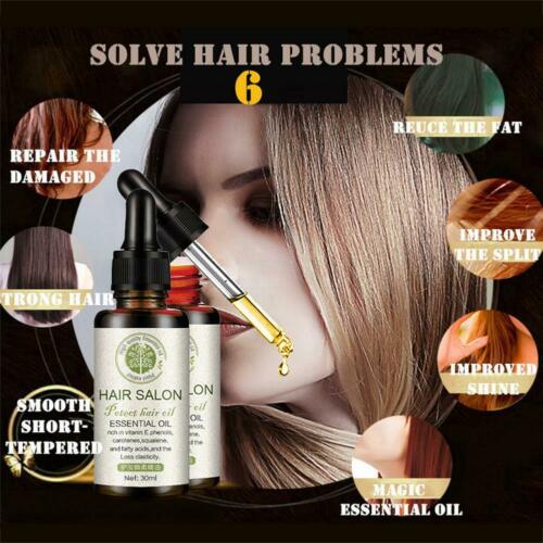 30ml Moisturizing Hair Care Essential Oil 100% Natural new Hair Salon Treat P3Z5