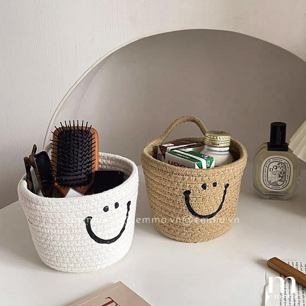 GIỎ ĐỰNG ĐA NĂNG CHẤT LIỆU COTTON EMMO BORNEO