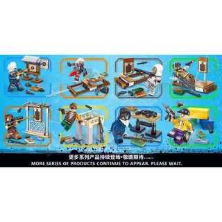 Mô hình lắp ráp Non Lego Lính SY1369 ( 8 hộp)
