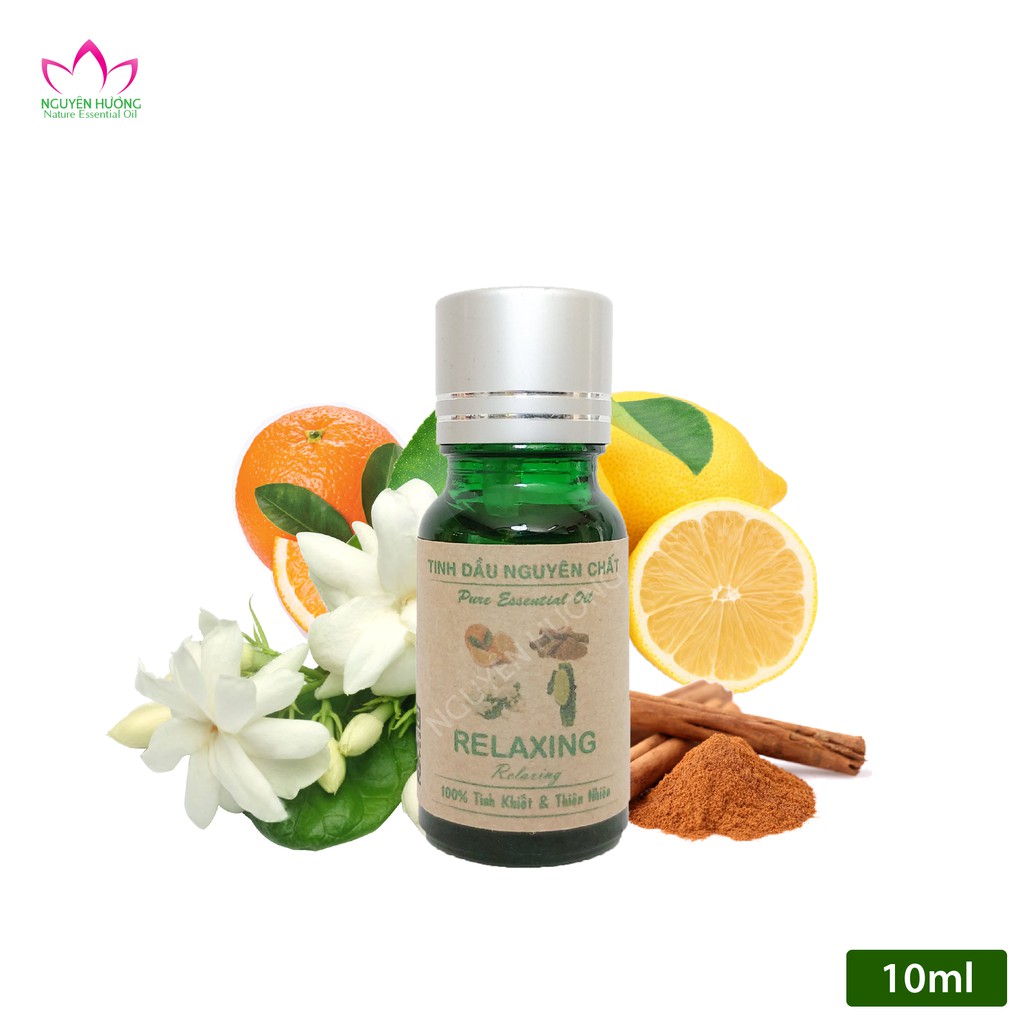 Tinh dầu thư giãn / Xông thơm phòng - treo xe giảm stress / Có kiểm định | Thế Giới Skin Care