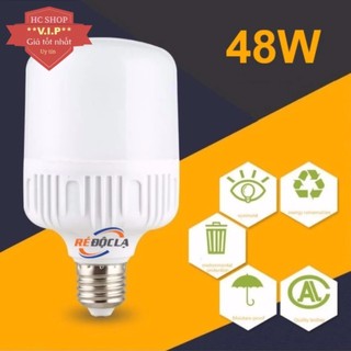 Bóng đèn led bulb trụ công suất 48w trắng