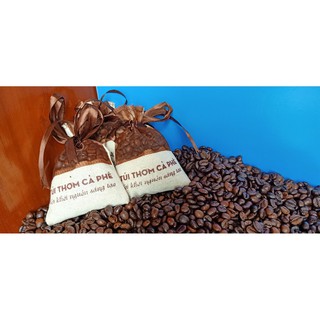 Túi thơm Cafe Nguyên chất Treo Xe Giá Cực Sốc