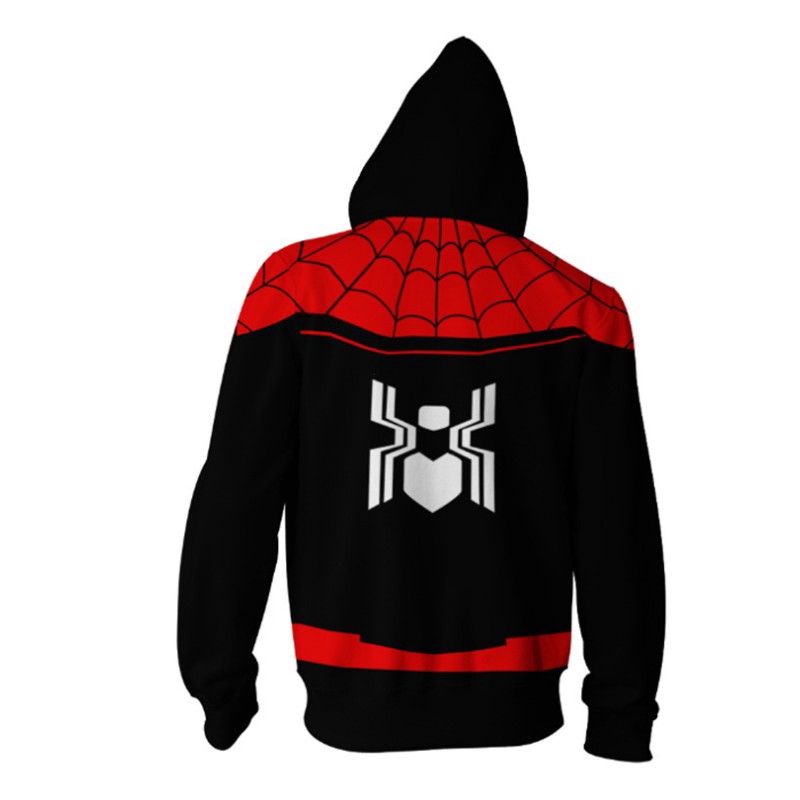 Áo KhoáC Hoodie Có KhóA KéO HìNh NgườI NhệN