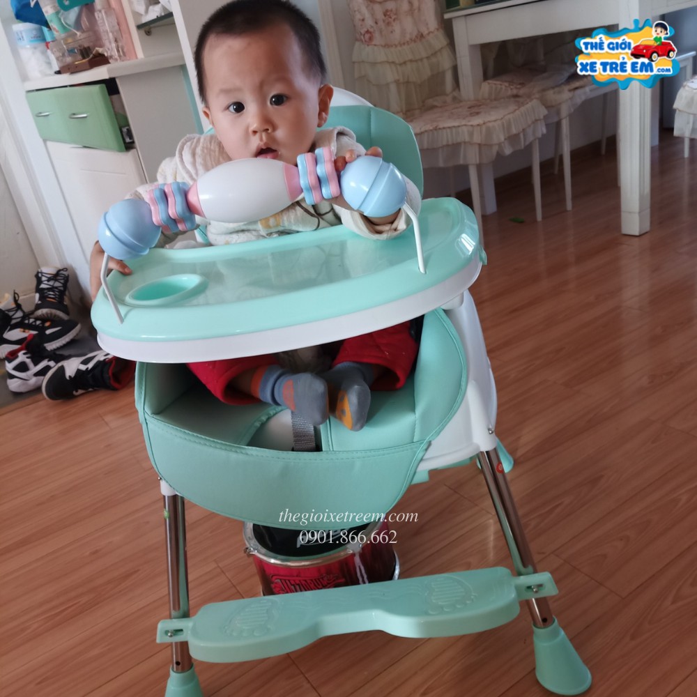 Ghế ăn dặm Cody Baby C006 [Kèm đồ chơi]