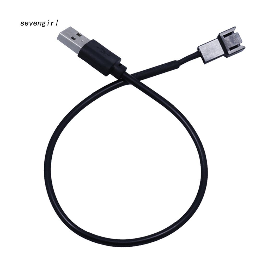 Dây cáp kết nối đầu USB đực sang đầu 3 pin dài 30cm