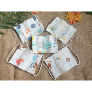 Combo 10 khẩu trang xô xuất nhật cho bé