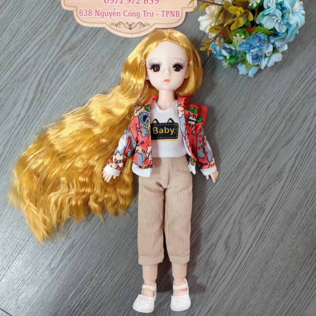 Các mẫu quần áo và váy thu đông  cho búp bê ANIME,baboliy 30cm