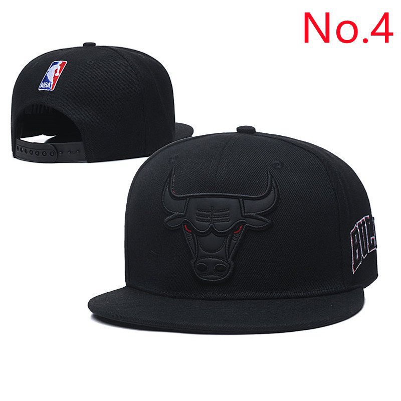 Nón lưỡi trai JKZ3 20 phong cách NBA Chicago Bulls hip ho