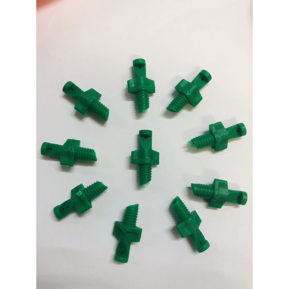 Béc bọ 1.8 mm - Túi 100 - tưới phun mưa (xanh Lá Cây) chan 6mm