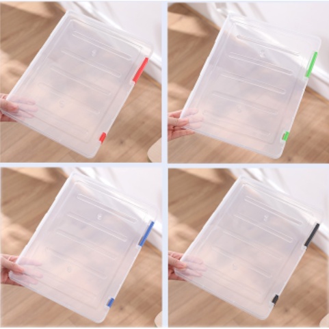 Hộp Nhựa Trong Suốt Đựng Tài Liệu Khổ A4 Tiện Dụng