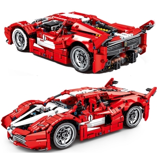 Đồ chơi Lắp ráp Mô hình siêu xe SY8608 Roadster Red Cars 1282pcs MOC Creator Birthday Gifts for Friends Kids Boys