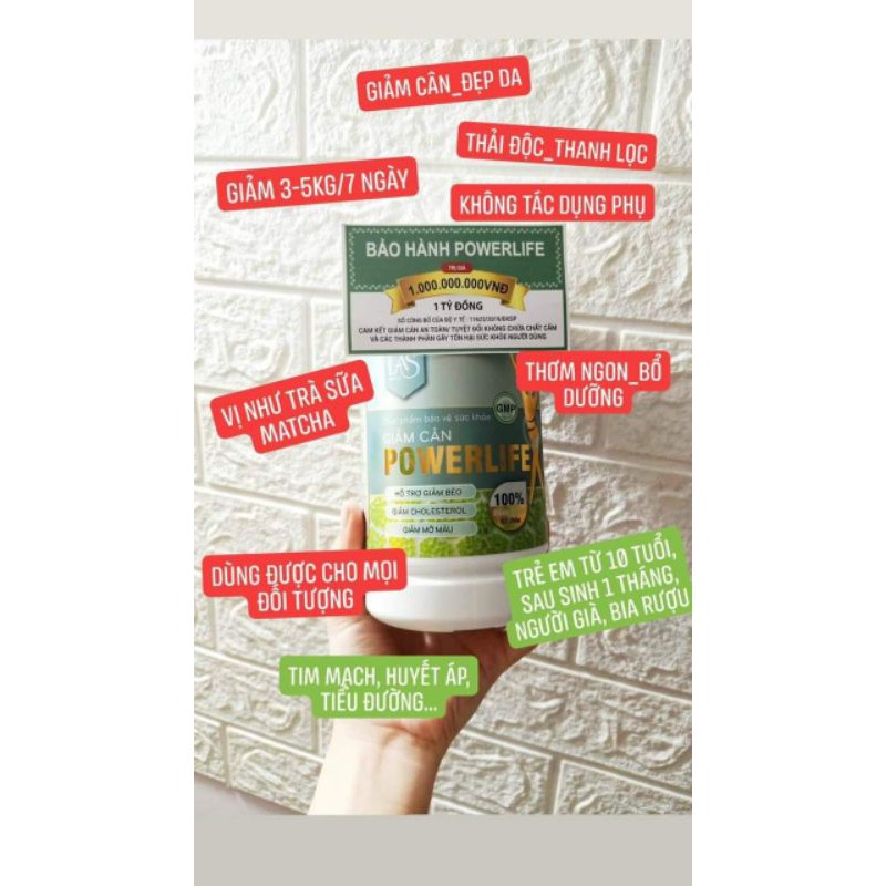 Sữa Tảo Giảm Cân POWERLIFE hộp 260g, date xa