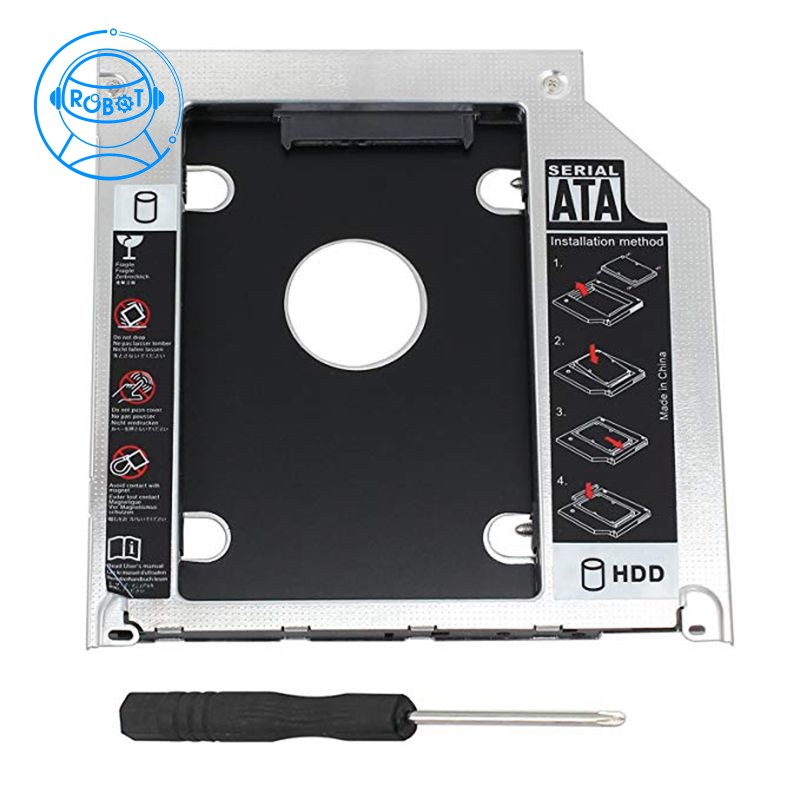 Khay đựng ổ cứng 9.5mm Universal SATA 2nd HDD HD SSD Caddy