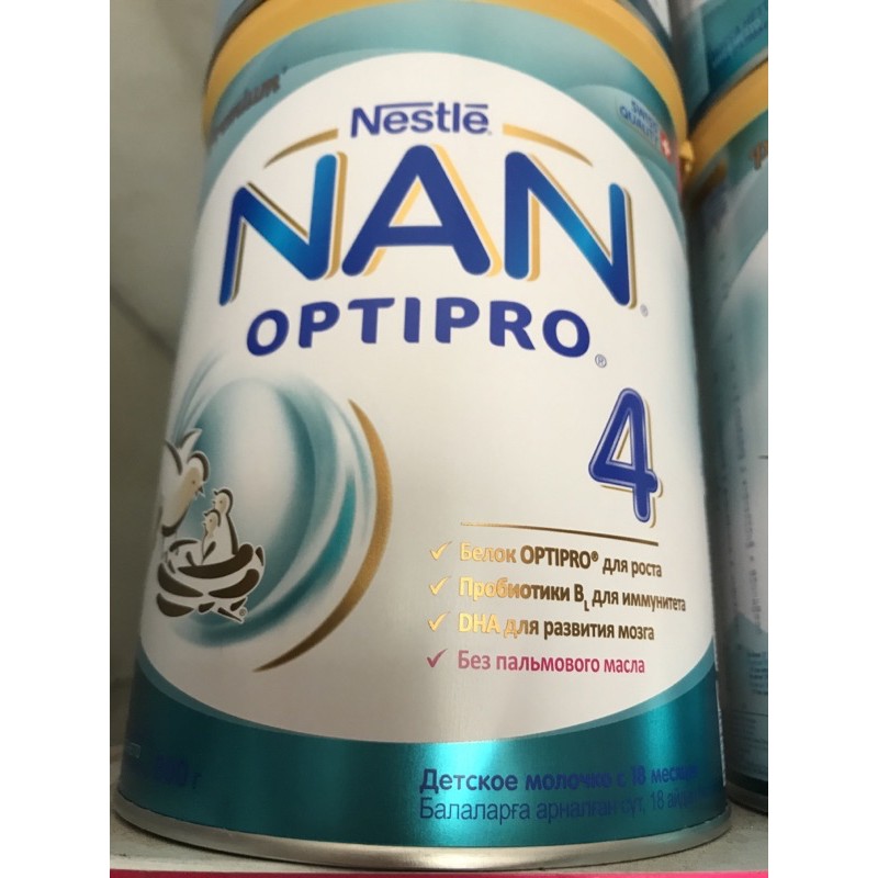 Nan số 4 xách tay nga hộp 800g