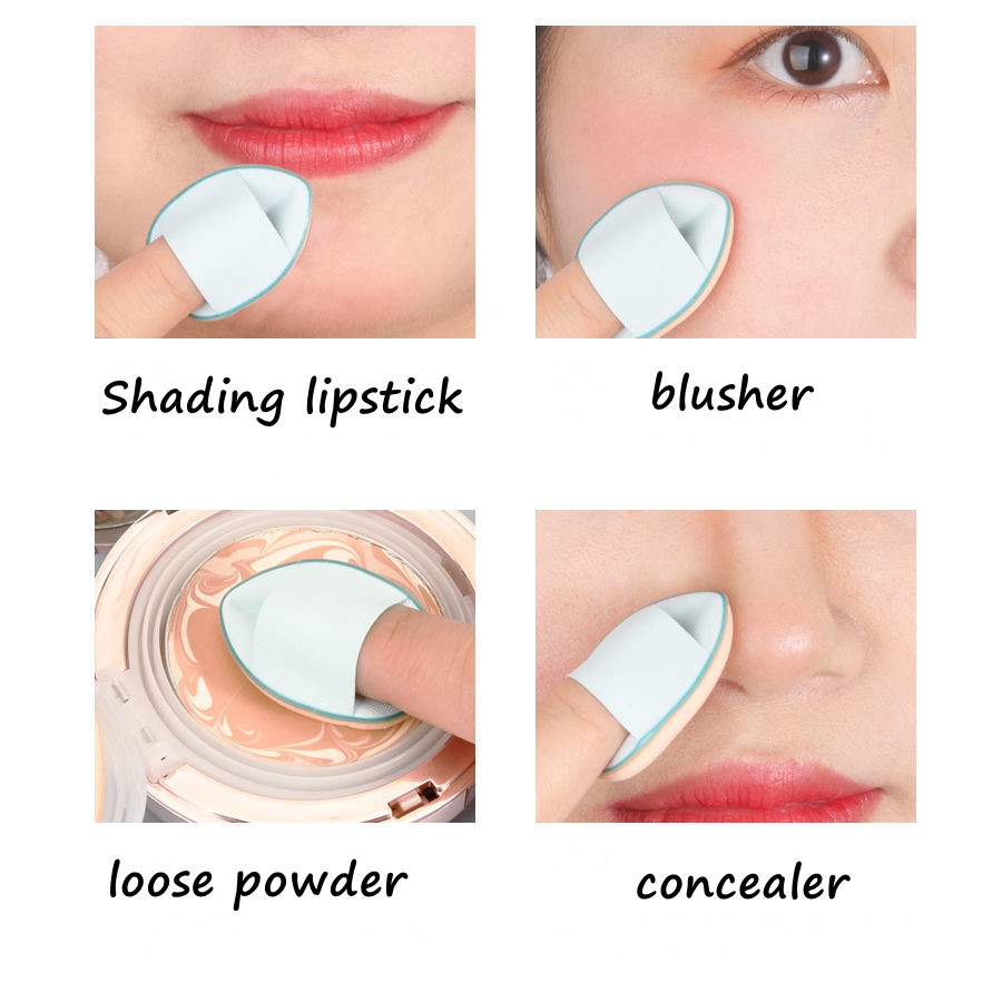 Mút Trang Điểm Hình Quả Trứng Mini Dành Cho Trang Điểm Ướt Và Khô