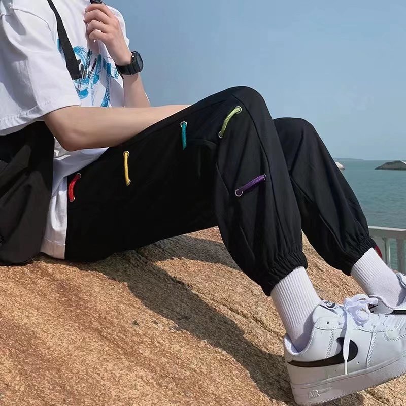 Quần jogger nam màu sắc thời trang size lớn S-3XL