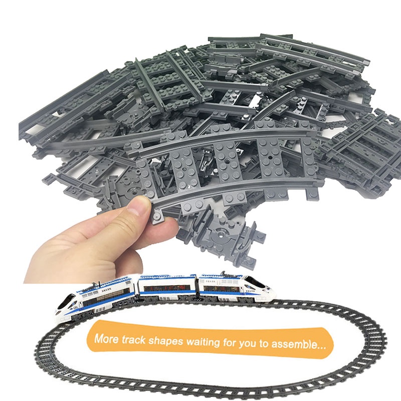 Mới Đồ Chơi Lắp Ráp Đường Ray Xe Lửa Sáng Tạo Cho Bé