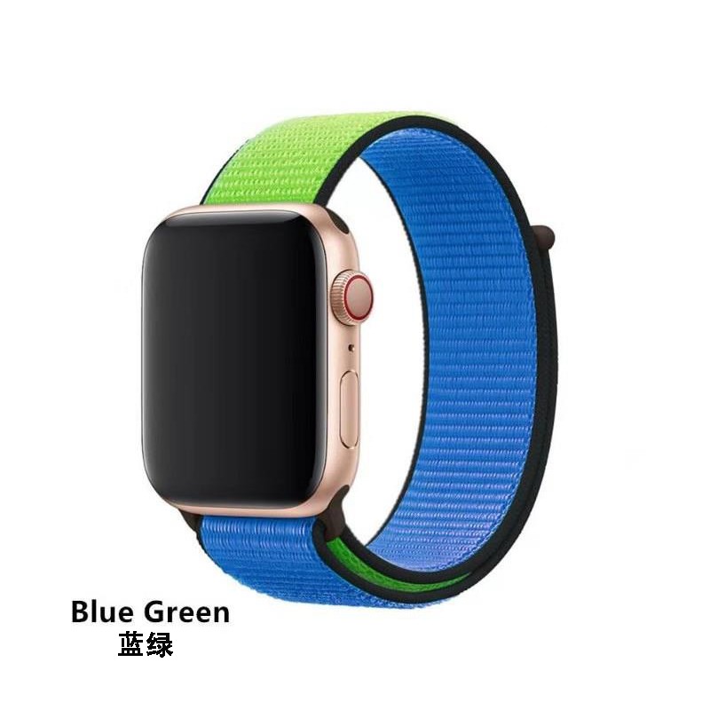 Nylon strap for Apple Watch 38mm 42mm 40mm 44mm Sport strap replacement for iwatch series 6 se 5 4 3 2 1