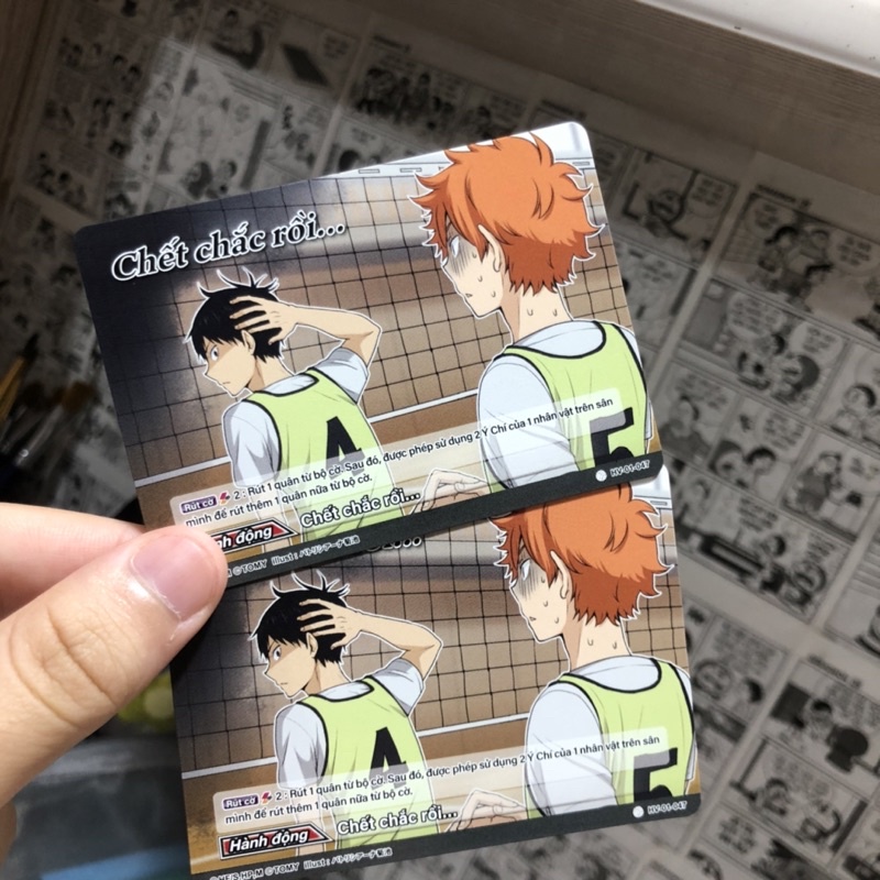 Pass card game Haikyuu Phiên bản Việt